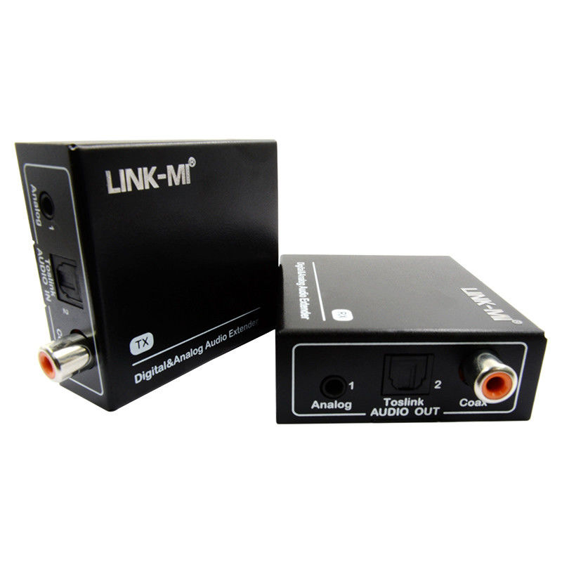 Extracteur d'audio HDMI de 500 m Extendor audio numérique analogique sur câble Cat5e sur câble Cat5e/6