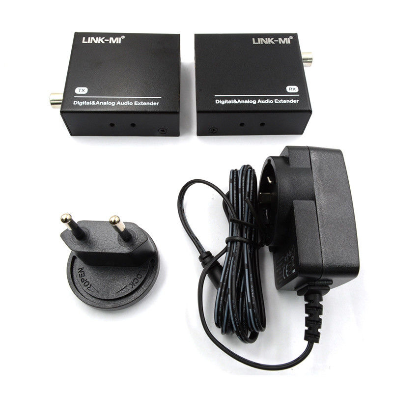 Extracteur d'audio HDMI de 500 m Extendor audio numérique analogique sur câble Cat5e sur câble Cat5e/6