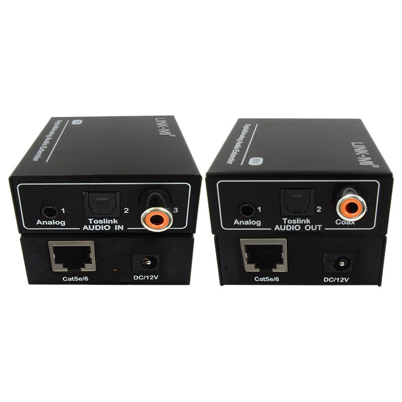 Extracteur d'audio HDMI de 500 m Extendor audio numérique analogique sur câble Cat5e sur câble Cat5e/6