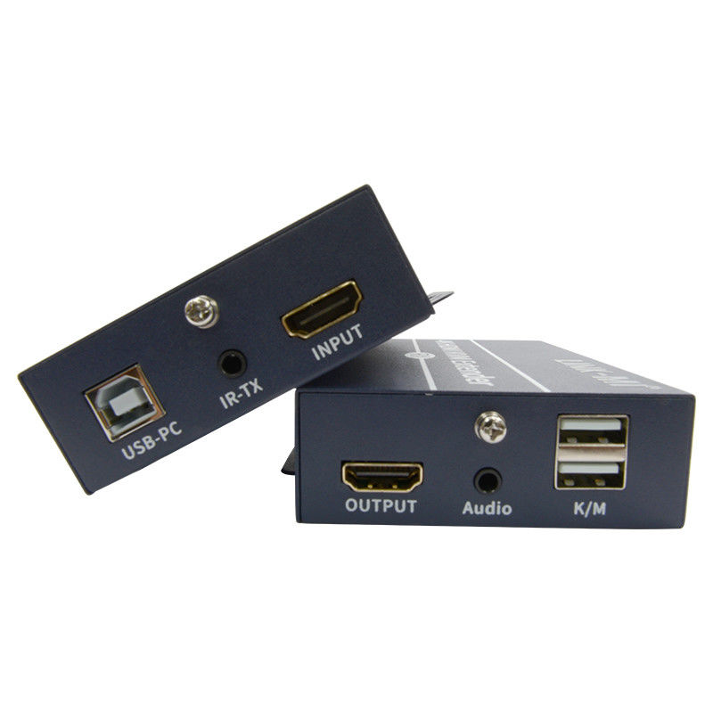 120m 4K KVM Extender HDMI sur le câble Cat 6 / Cat6e pour la souris clavier