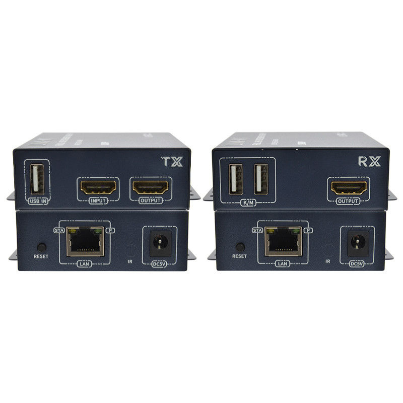 200M 1080p HDMI KVM Extenderhdmi Hdmi sur TCP/IP avec boucle de sortie point à point multi