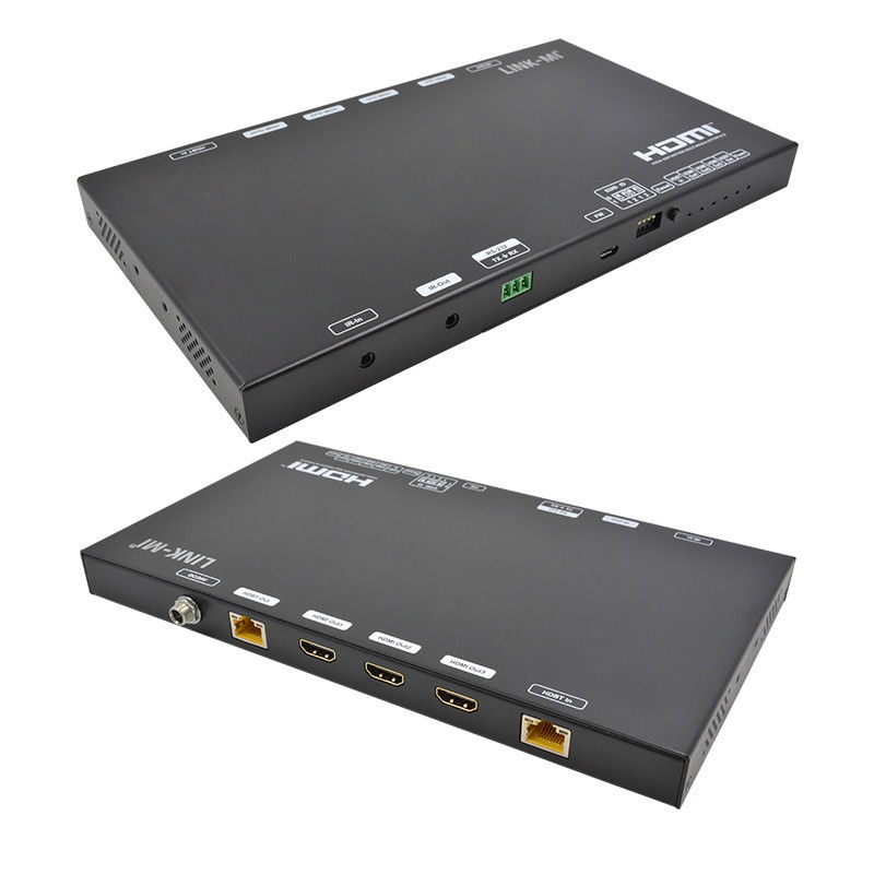 HDMI Extender 70M AV sur IP avec HDMI Loop Out IR RS232 Pour le répéteur vidéo 4K60Hz