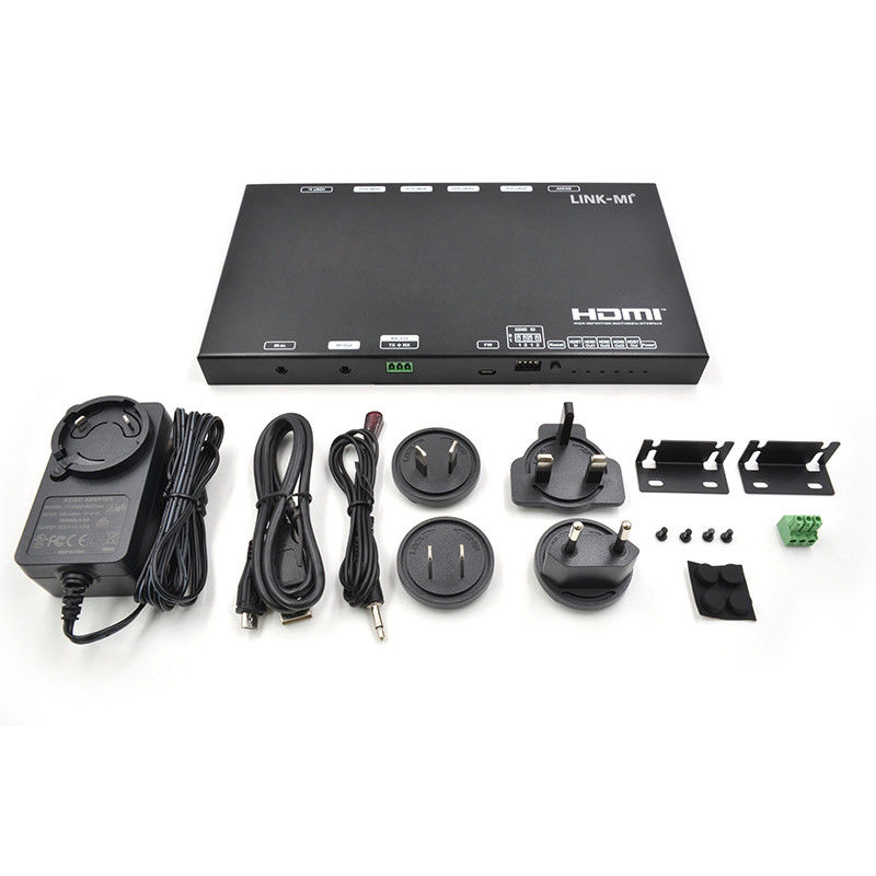 HDMI Extender 70M AV sur IP avec HDMI Loop Out IR RS232 Pour le répéteur vidéo 4K60Hz