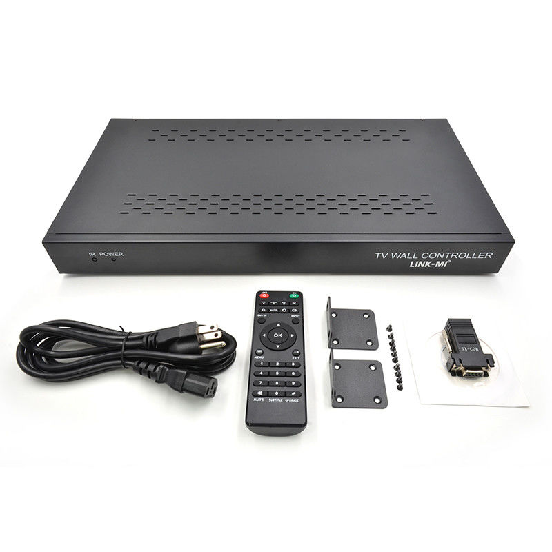 Contrôleur mural vidéo HDMI à 6 canaux 2X3 Contrôleur mural LED pour 6 téléviseurs à jonction