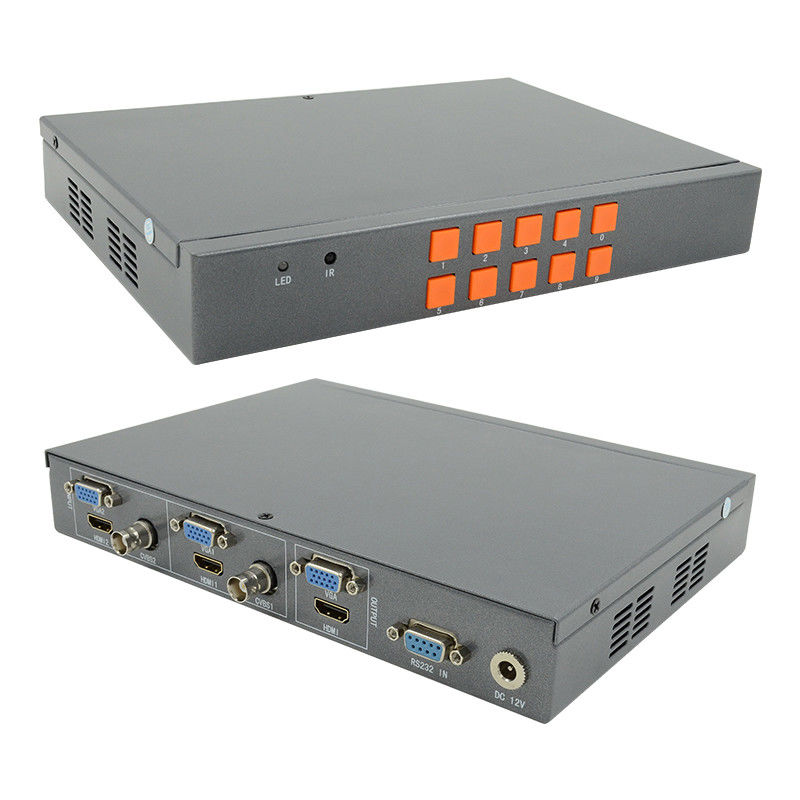 PIP POP 4k 60hz Hdmi Switcher 2x1 Multiviewer Toutes les images Zoom dans / hors 1080P