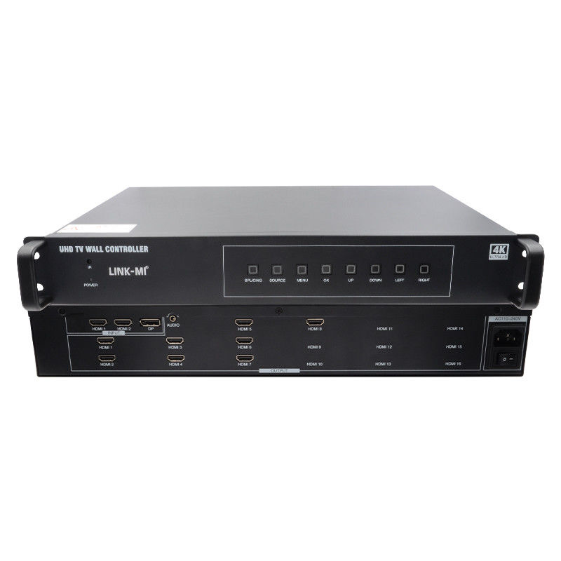 Téléviseur 2X4 contrôleur murale HDMI 4K 60Hz 2X3 Processeur murale vidéo 2X2 Pour 8 unités d'affichage