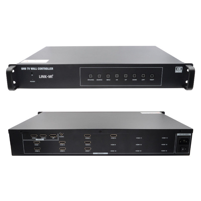 Téléviseur 2X4 contrôleur murale HDMI 4K 60Hz 2X3 Processeur murale vidéo 2X2 Pour 8 unités d'affichage