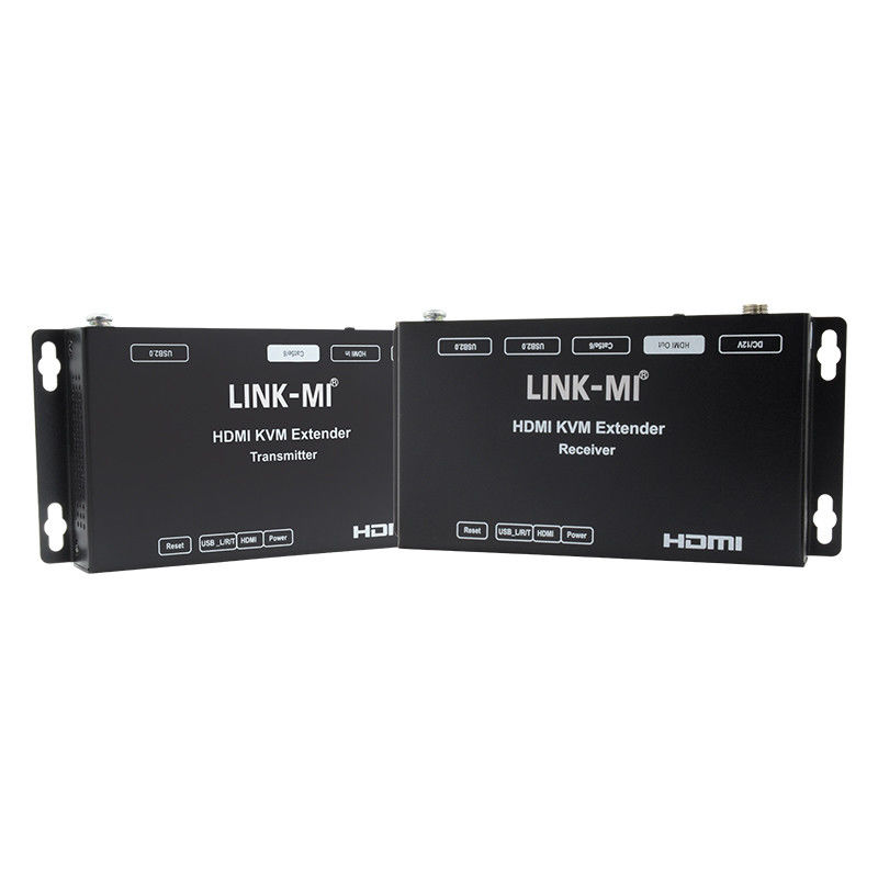 50M HDMI USB KVM Extender 50m 100m Supports à double prise de vue USB2.0