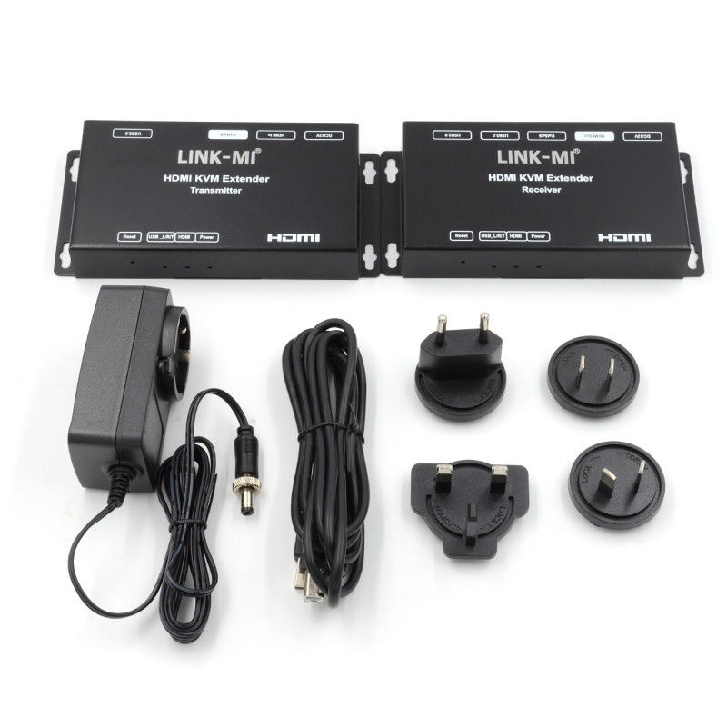 50M HDMI USB KVM Extender 50m 100m Supports à double prise de vue USB2.0