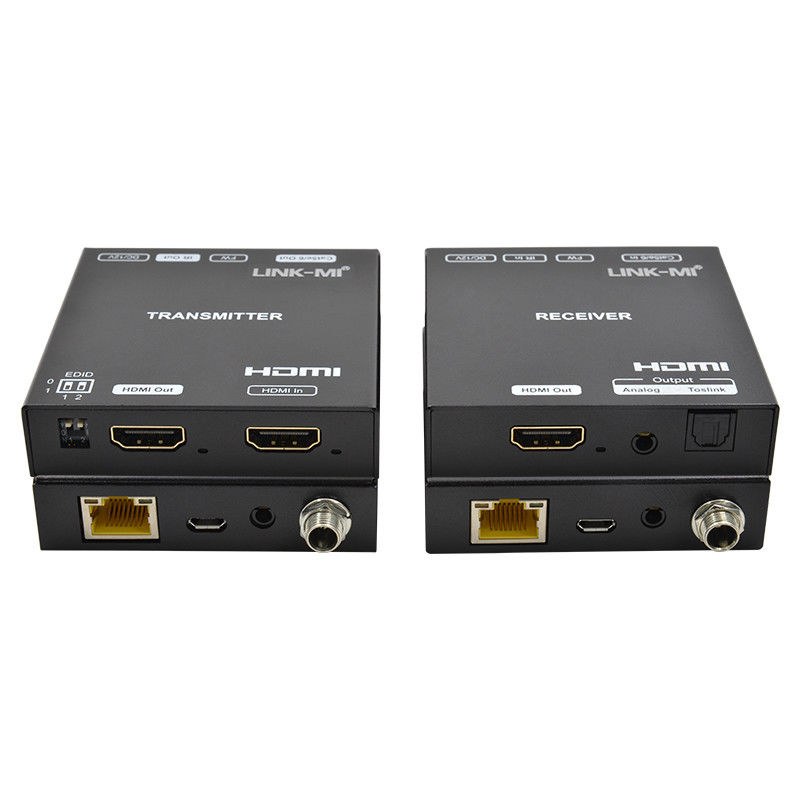 70M 4K KVM HDMI Extender avec support de boucle HDR10 double POC SPDIF extraction audio
