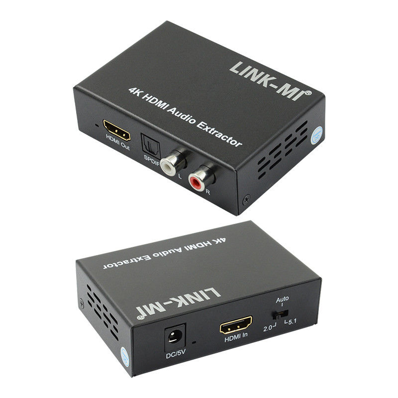 Extracteur audio HDMI 2K 4K pour Apple TV Lecteur Blu-Ray Prise en charge de l'EDID 3D