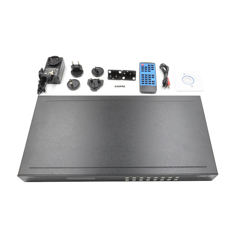 Commutateur de matrice modulaire HDMI 8x8 4K avec SPDIF Out IP Contrôle de l'interface graphique Web pour 8 écrans UHD