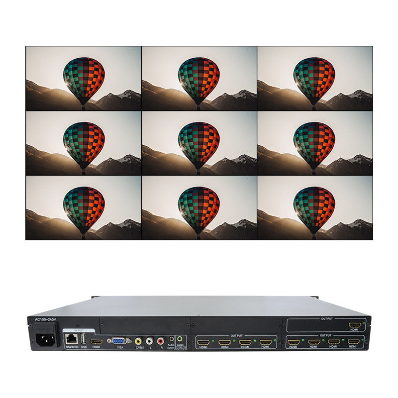4X20 HDMI Splitter 4K avec échelleur Hdmi Audio Splitter 4k 4 à 20 canaux