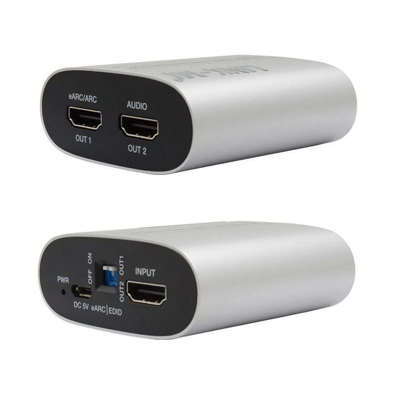 18 Gbps HDMI extracteur extracteur 4K@60Hz CEC EDID HDMI EARC Audio extracteur convertisseur