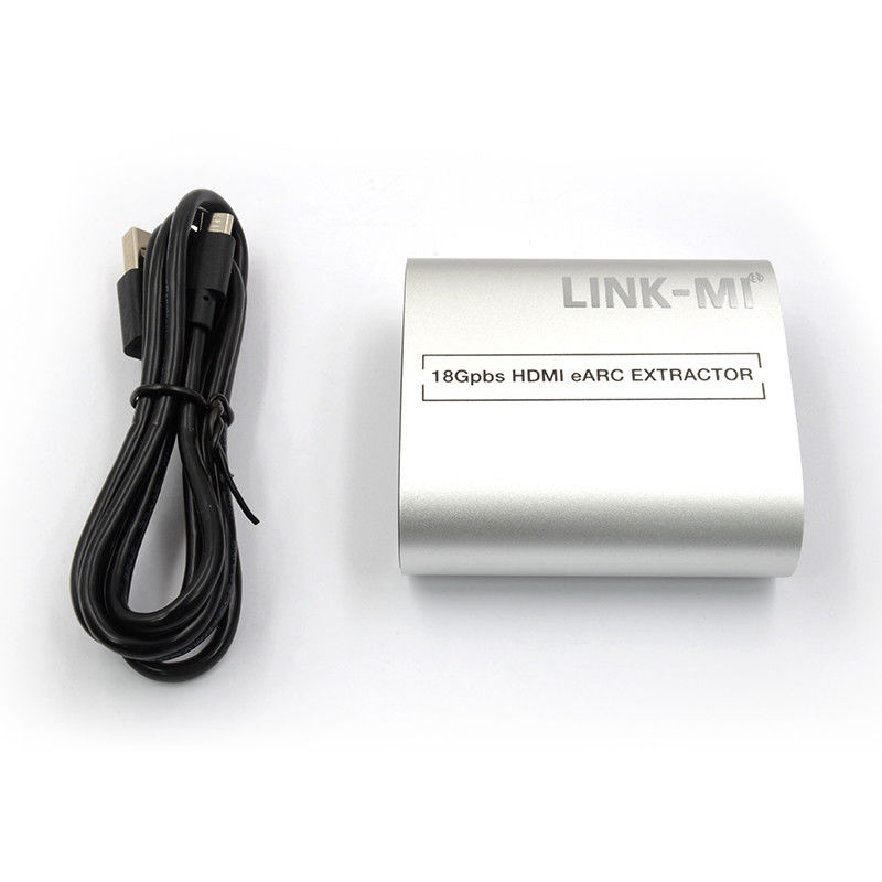 18 Gbps HDMI extracteur extracteur 4K@60Hz CEC EDID HDMI EARC Audio extracteur convertisseur