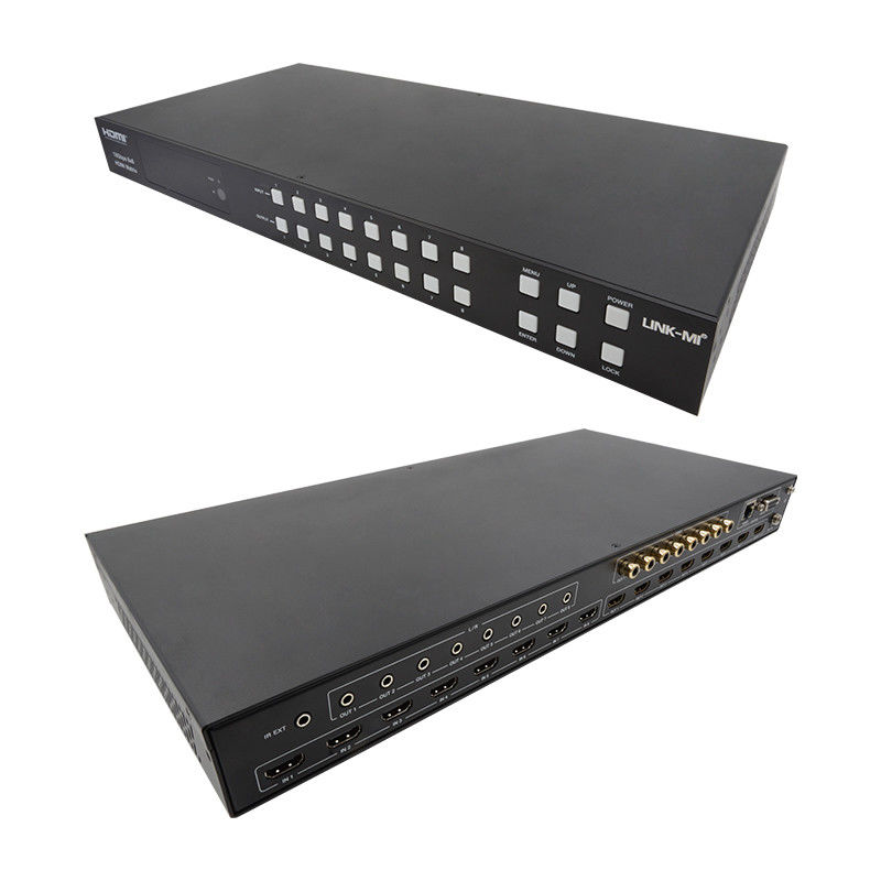 Commutateur de matrice 8x8 à 18 Gbps avec support de fonction ARC 4K2K 60Hz4:4