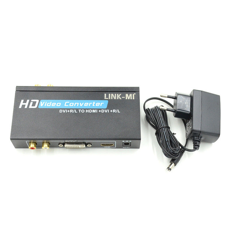 Convertisseur 1080P DVI vers HDMI avec prise en charge audio