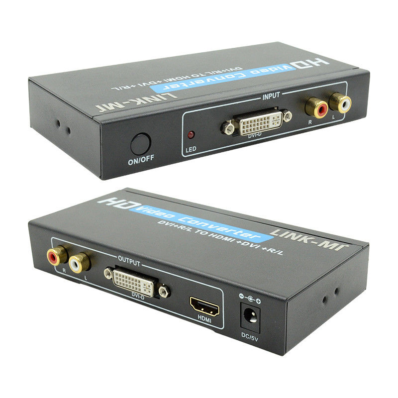 Convertisseur 1080P DVI vers HDMI avec prise en charge audio