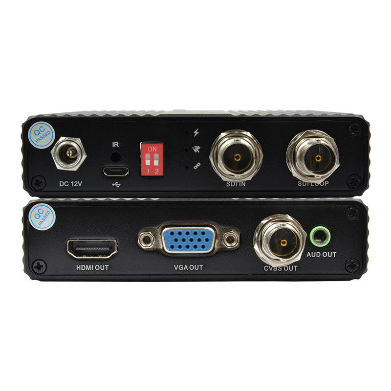 Convertisseur CVBS SDI vers HDMI Tous les convertisseurs CVBS vers HDMI SDI vers VGA Convertisseur vidéo 75 Ohms