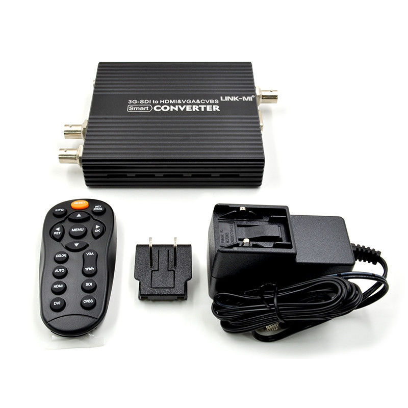 Convertisseur CVBS SDI vers HDMI Tous les convertisseurs CVBS vers HDMI SDI vers VGA Convertisseur vidéo 75 Ohms