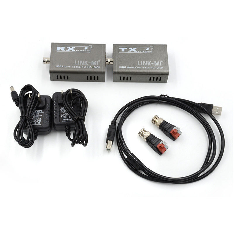 50M KVM Extender pour appareil photo 1080P USB Extender par câble coaxial Kvm par fibre