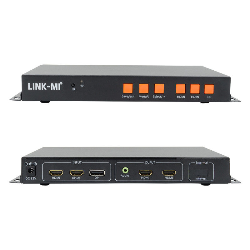 Écran téléphonique contrôleur de paroi vidéo HDMI 90 180 270 degrés de rotation HDMI processeur multi fenêtre
