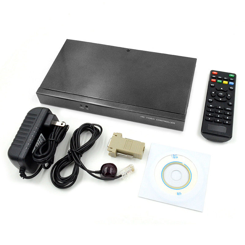 Superposer des caractères HDMI Contrôleur de mur vidéo Caption Adder 4 en 1 Processeur vidéo HD