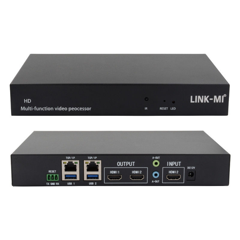 Multilingues RS232 HDMI Contrôleur de mur vidéo HD Caption Adder Processeur vidéo HDMI