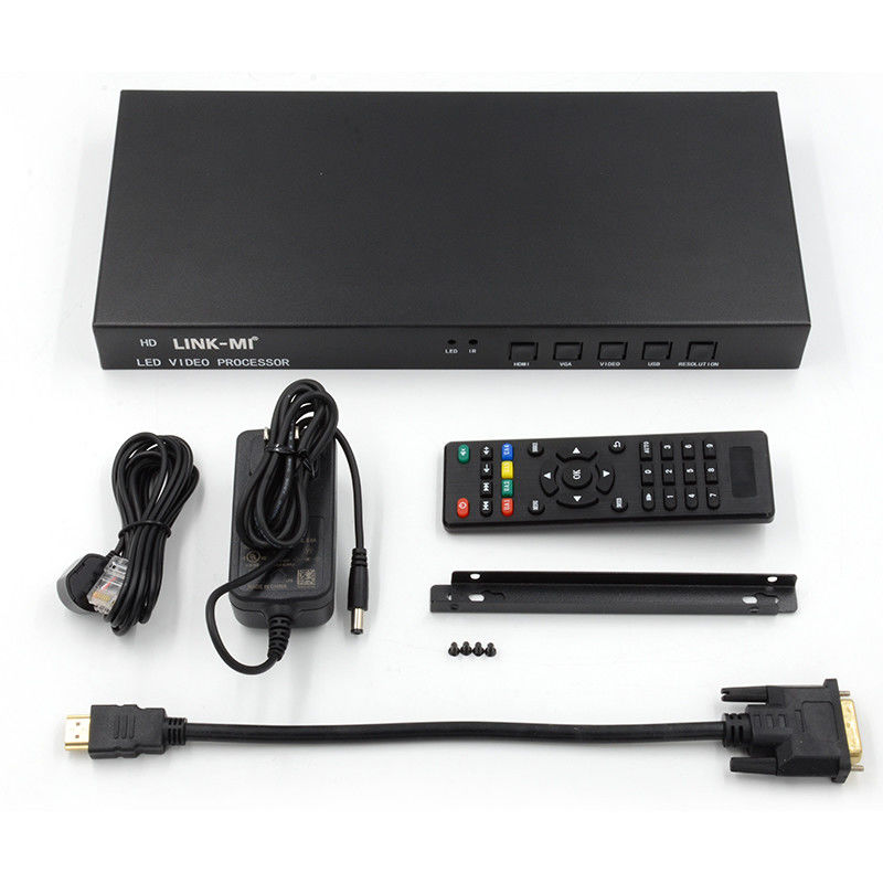 Processeur d'affichage à LED 3A 4 en 1 HDMI contrôleur de paroi vidéo LED