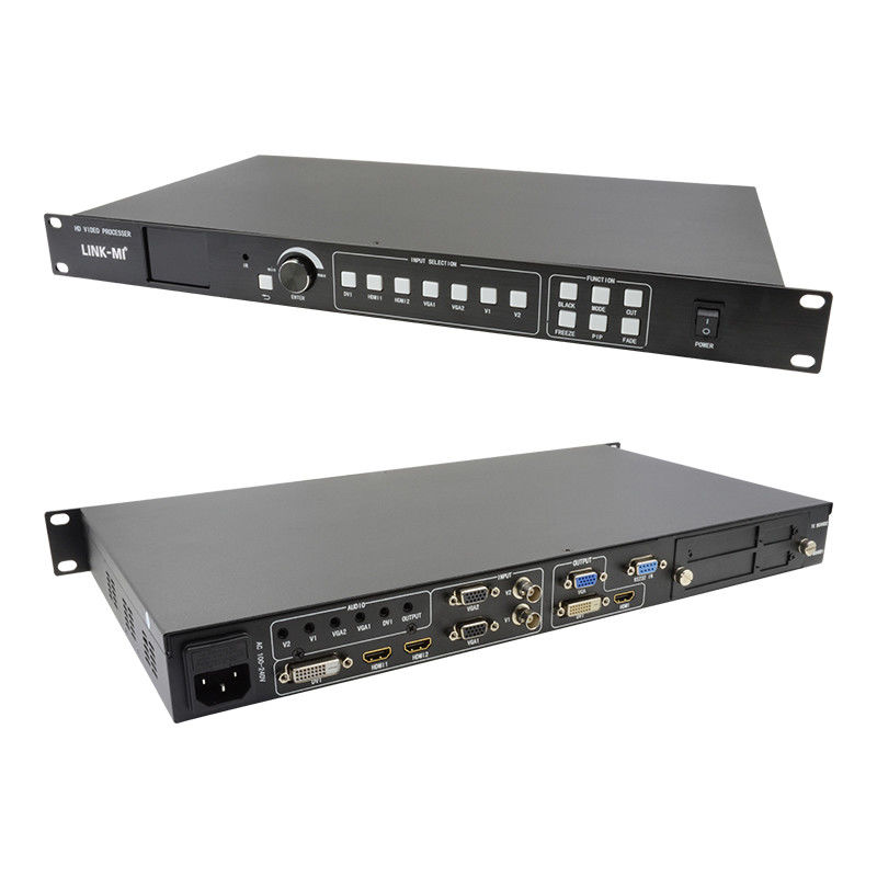 480i/P 576i/P Contrôleur de paroi vidéo HDMI 7 en 3 Processeur vidéo LED