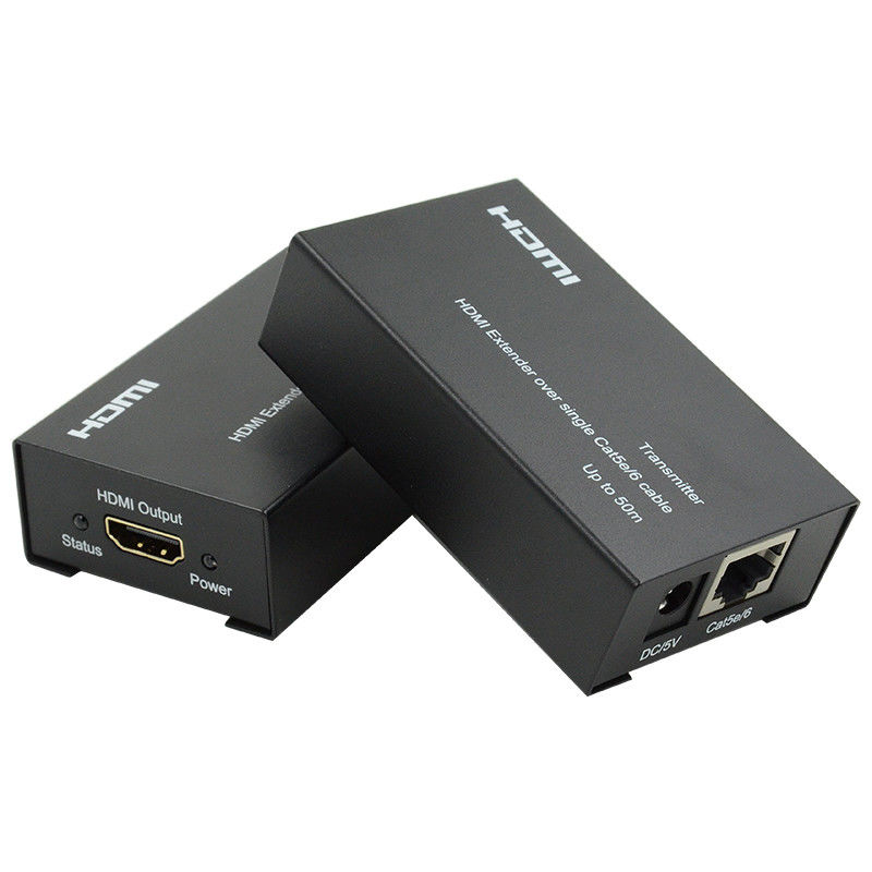 1080i SDI Extender 50m HDMI sur Cat6 Cat5eCable avec support de fonction EDID 1080P