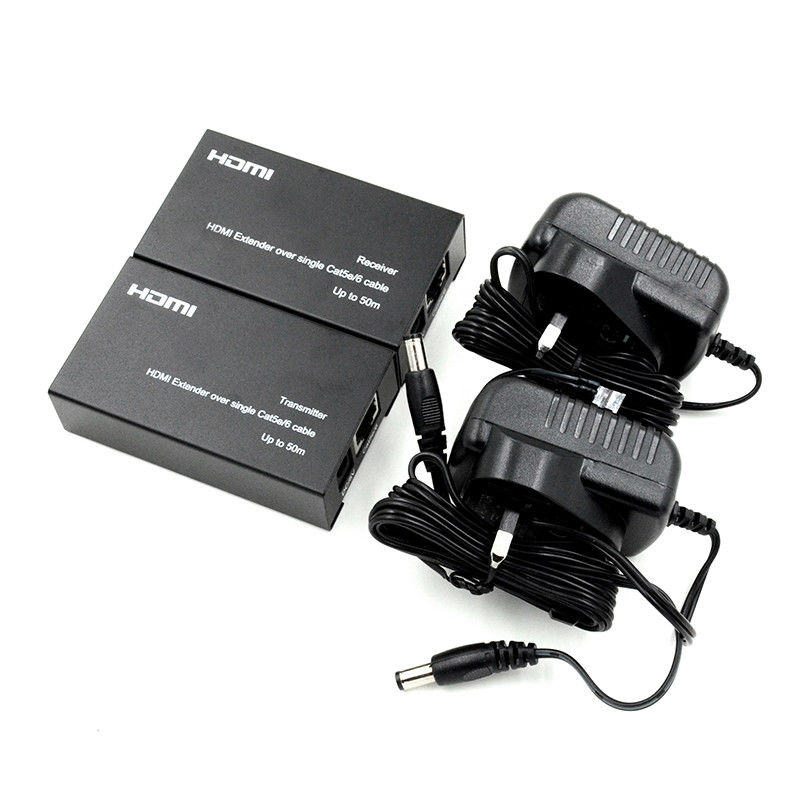 1080i SDI Extender 50m HDMI sur Cat6 Cat5eCable avec support de fonction EDID 1080P
