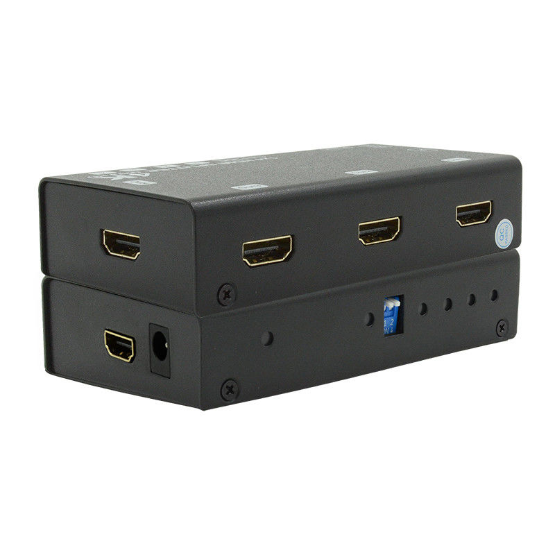 Splitter vidéo 1X4 HDMI 4k 60Hz AV Splitter Prise en charge de l'EDID 3D Pour 4 téléviseurs Ultra HD