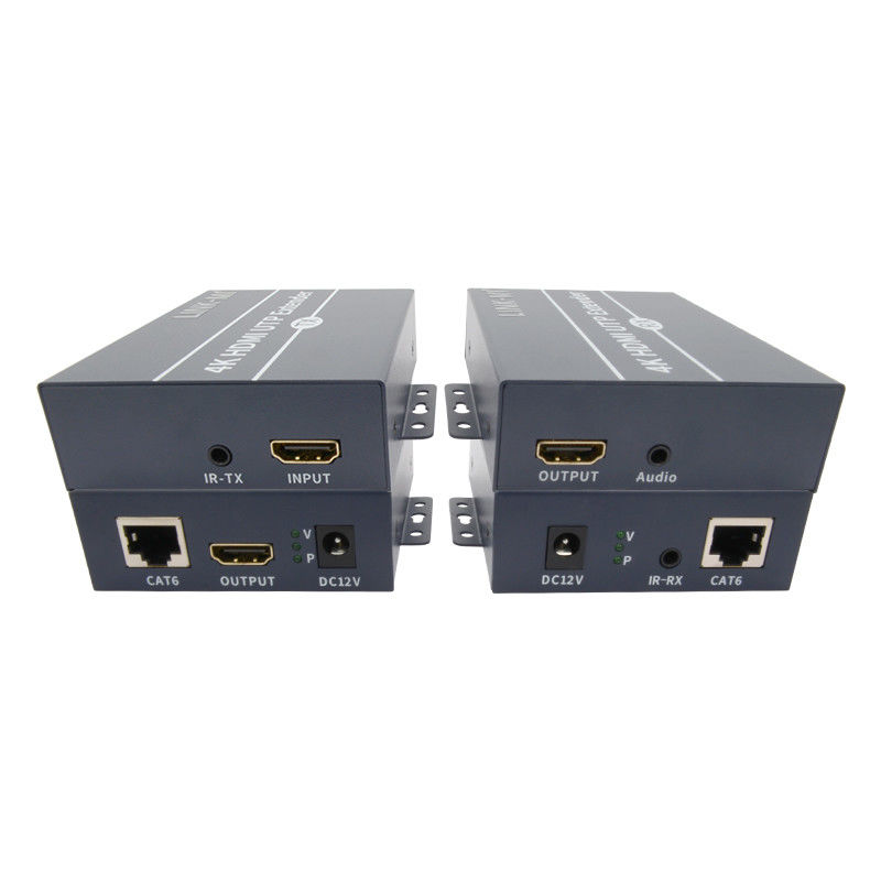120m 4K HDMI Extender sur Cat6 Cat6e câble avec HDMI boucle hors contrôle IR
