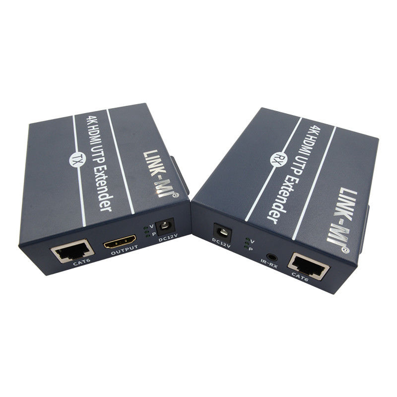 120m 4K HDMI Extender sur Cat6 Cat6e câble avec HDMI boucle hors contrôle IR