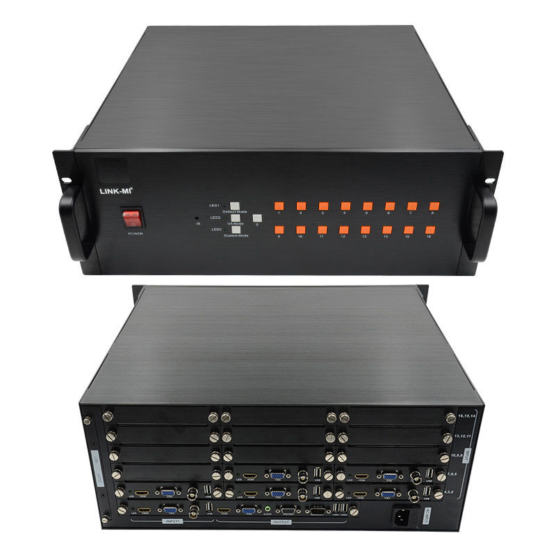 6x1 HDMI Multi Viewer VGA CVBS 6 en 1 sortie 4k Multiviewer Synthétiseur 1080P