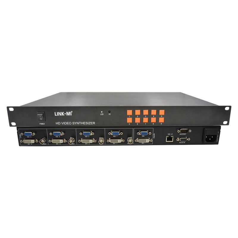HD 4x1 HDMI Multi Viewer TCP/IP 1080P Synthétiseur vidéo matériel RS232
