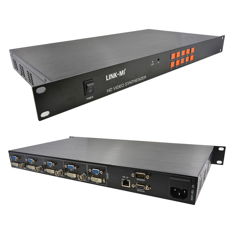 HD 4x1 HDMI Multi Viewer TCP/IP 1080P Synthétiseur vidéo matériel RS232