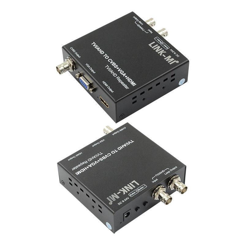720P 60Hz AHD à convertisseur HDMI TVI CVI à convertisseur vidéo HDMI CVBS VGA