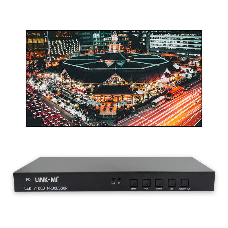 Processeur d'affichage à LED 3A 4 en 1 HDMI contrôleur de paroi vidéo LED