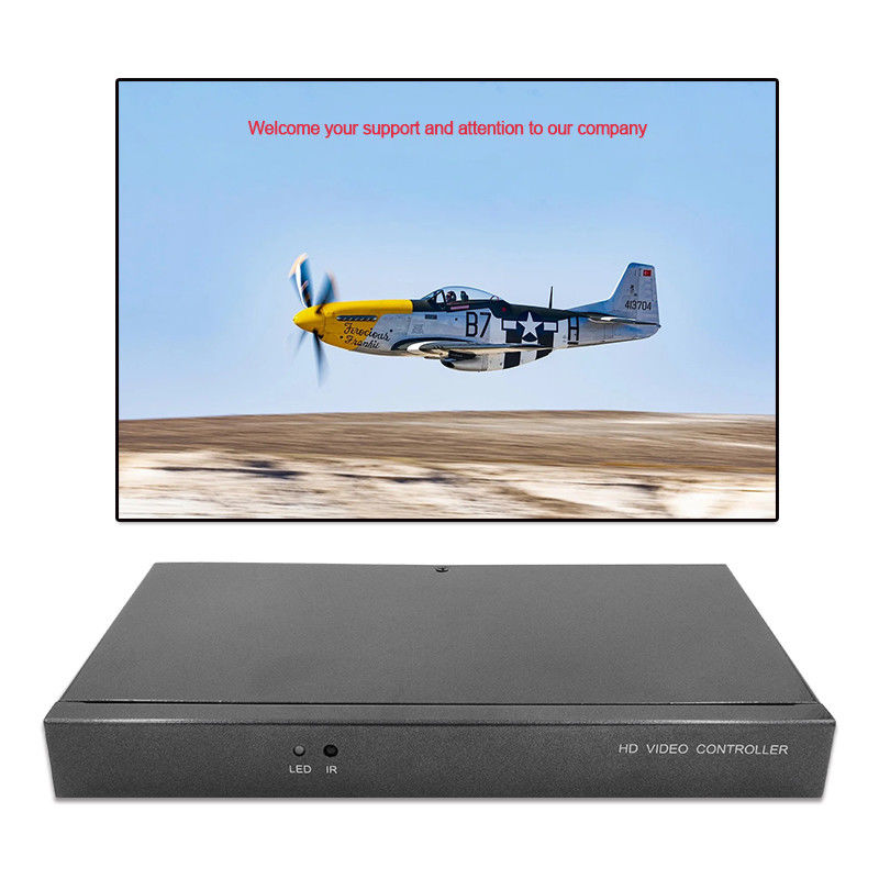 Superposer des caractères HDMI Contrôleur de mur vidéo Caption Adder 4 en 1 Processeur vidéo HD