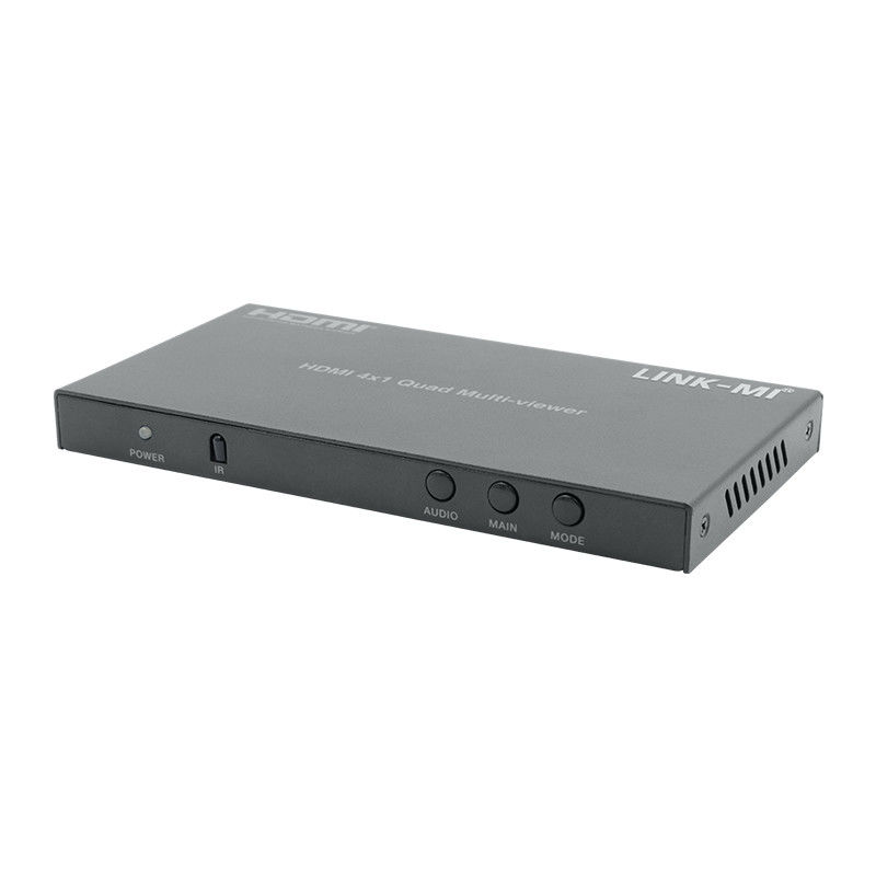 HDMI haute performance 4x1 Quad Multi Viewer HDMI 1.4b HDCP 1.4 et compatible avec le DVI
