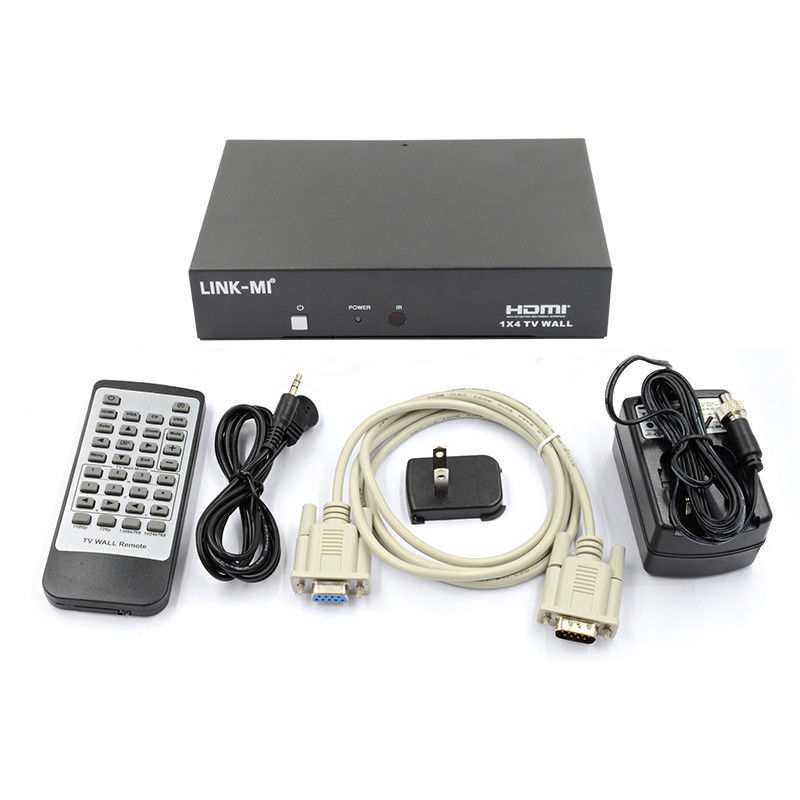 LM-TV04L HDMI 1x4 TV WALL Prise en charge des sources d'entrée CVBS/VGA/HDMI/USB