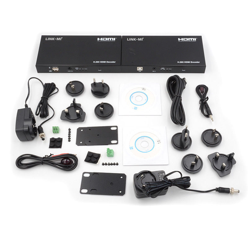 120M H.265 AV sur IP Extender fonctionne avec le système CMPS pour l'audio