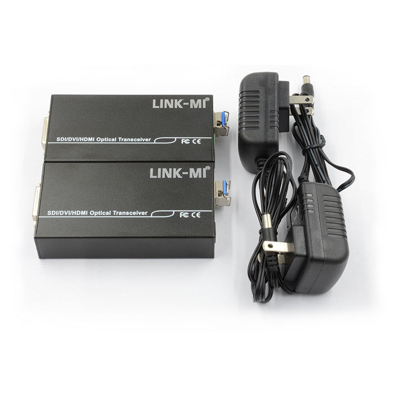 Émetteur et récepteur optique Full HD en fibre 1550/1310nm avec entrée audio 3,5 mm
