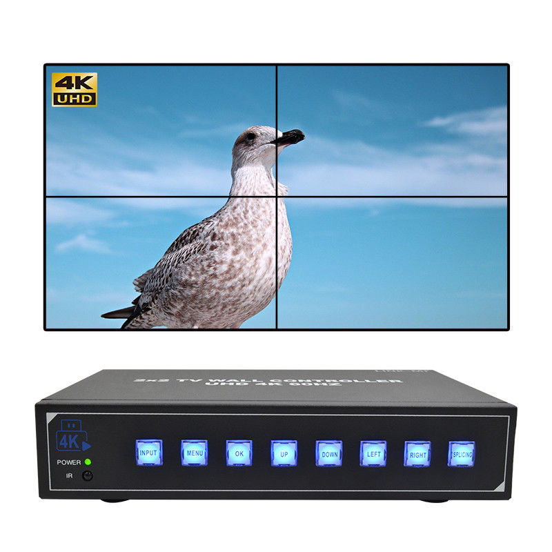 1X4 1X3 1X2 2X1 3X1 4X1 Processeur murale UHD TV pour une résolution d'entrée max. 3840x2160 60Hz