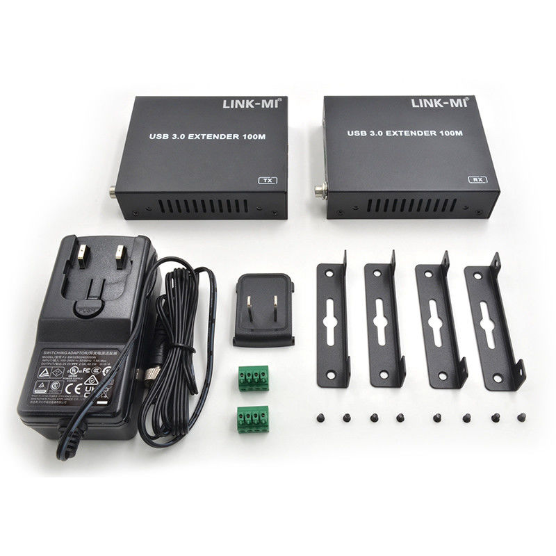 AC 100-240V 50/60Hz Entrée USB 3.0 Extender 100m Vitesse et connexion stable