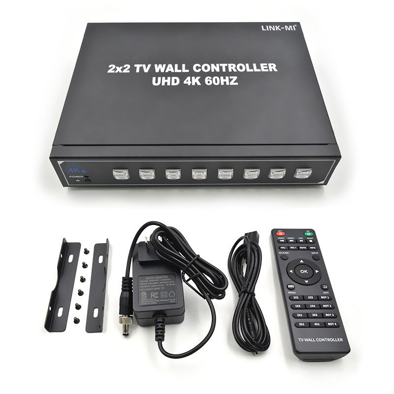 1X4 1X3 1X2 2X1 3X1 4X1 Processeur murale UHD TV pour une résolution d'entrée max. 3840x2160 60Hz